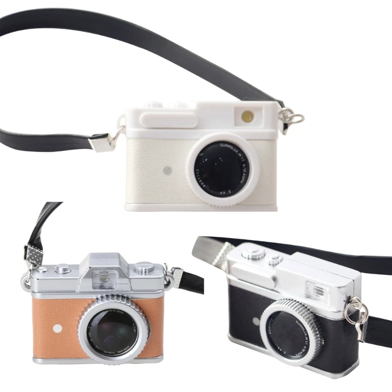 

1:12 Dollhouse Mini Vintage Camera Model Beginner Starter DIY Art Crafts Drop Shipping