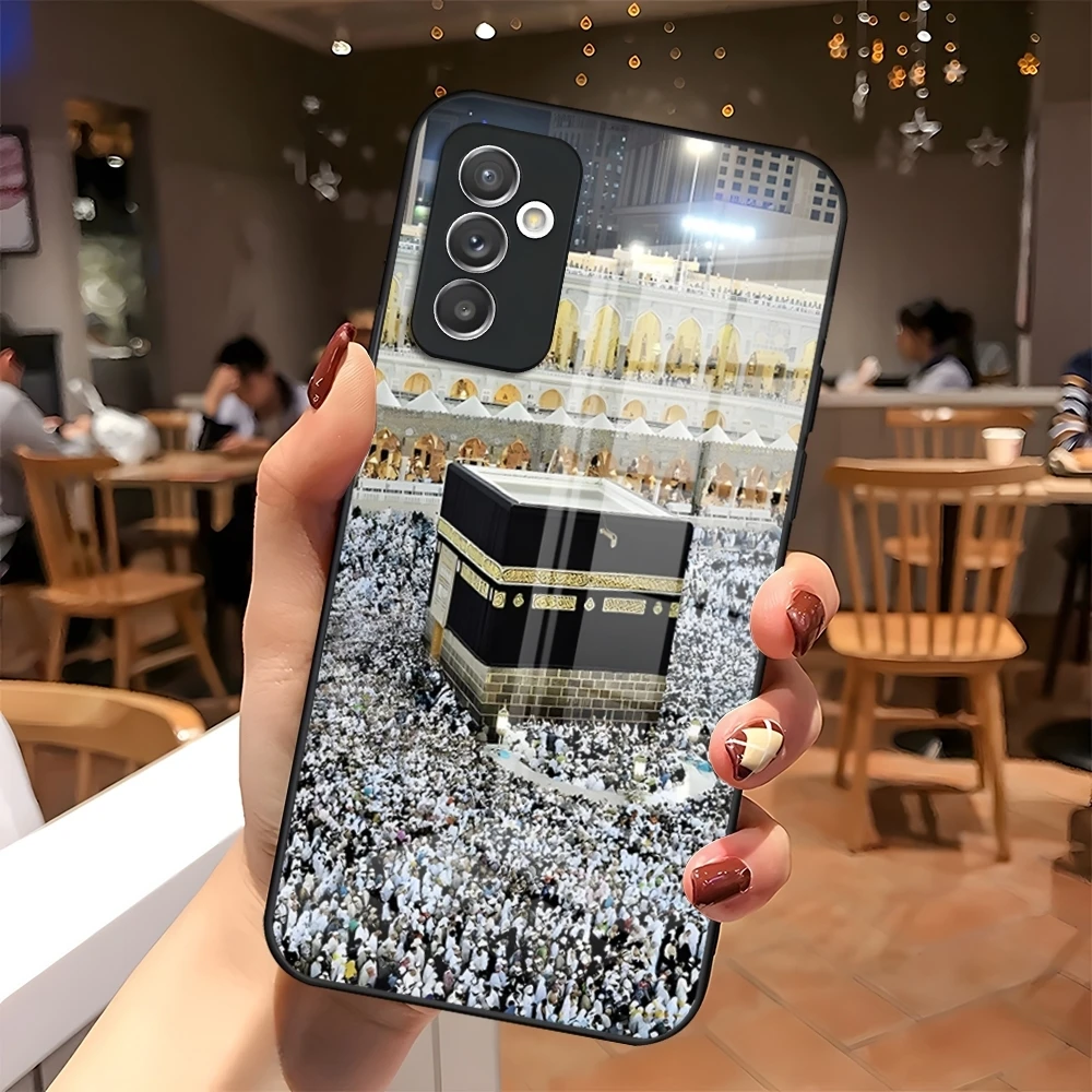 Стеклянный чехол для Samsung S20 S30 S21 A34 A54 A53 M54 A24 Note 20