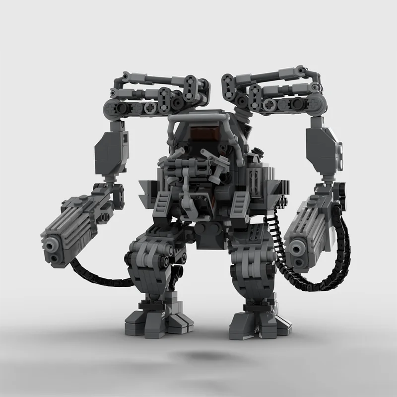 713 шт. Moc Robot Matrix APU Классические научно-фантастические фильмы Бронированные