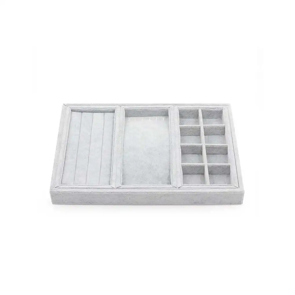 

Trays Jewelry Brief Tray Earrings Necklaces Rings Bracelets Watch Case Long-Lasting Easily Home Commodity Display