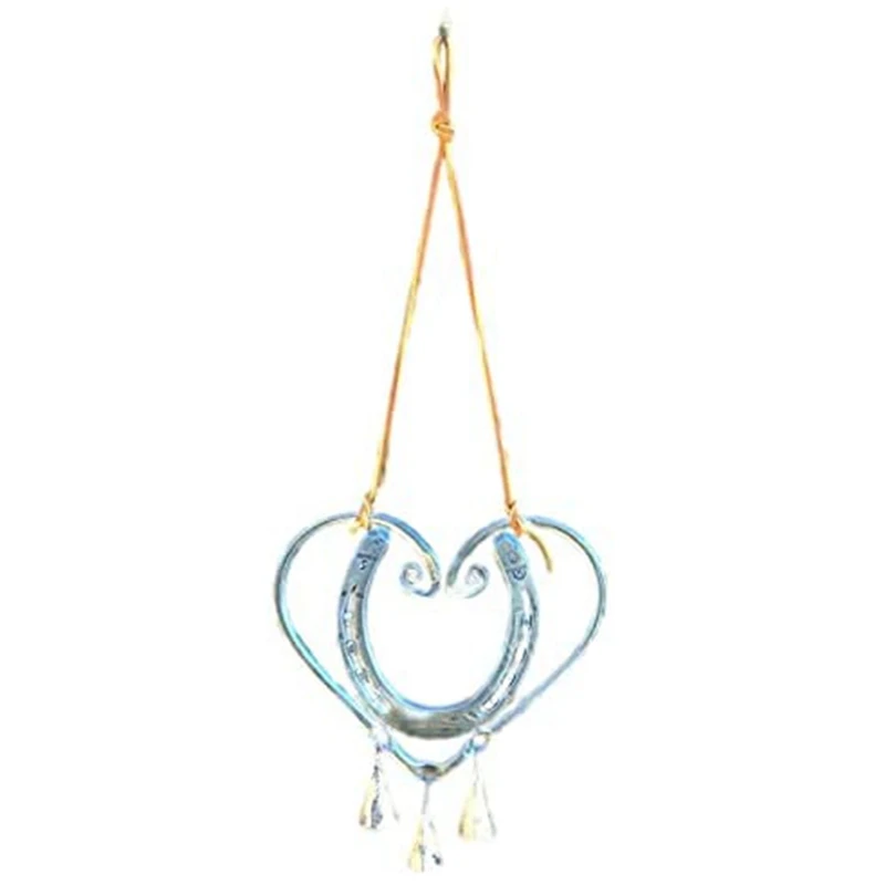 

Lucky Love Wind Chimes,Valentine's Day Hanging Ornaments With Steel Nails, Decor For Your Home Garden Courtyard