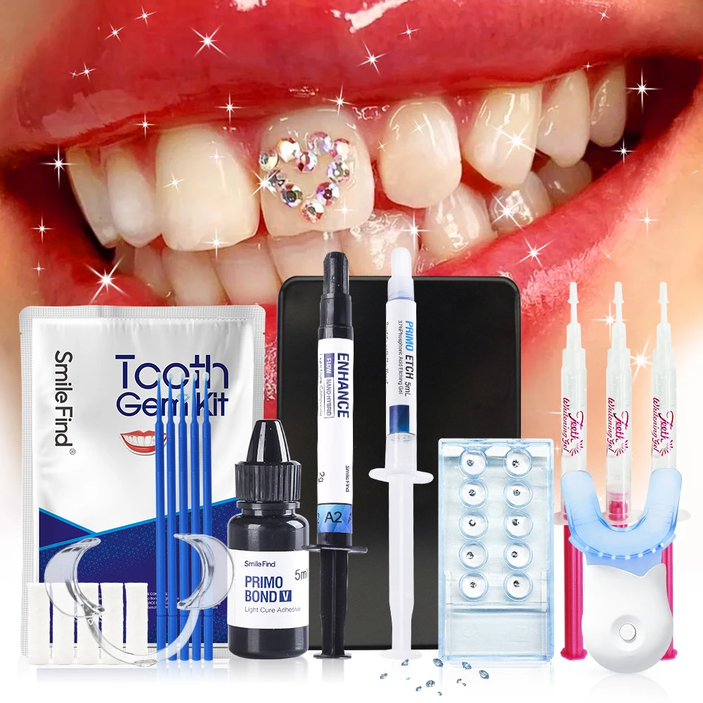 Профессиональный набор драгоценных камней бриллиантовый ювелирных изделий