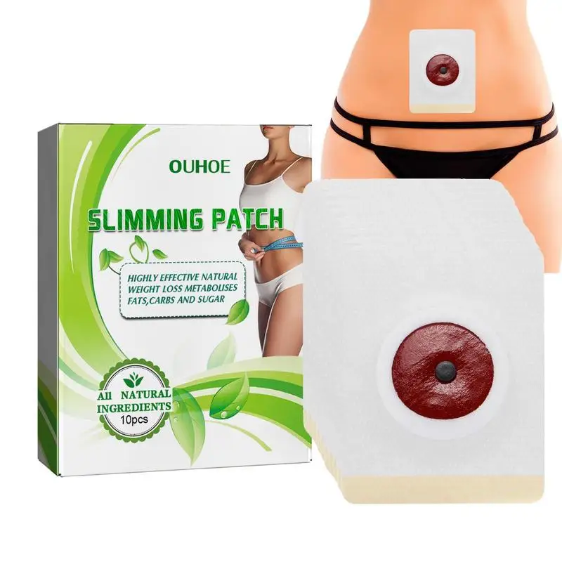 

Патч на живот для похудения переносные гранулы для похудения живота для снижения веса, набор из 10 эссенций для похудения, пластырь для талии...