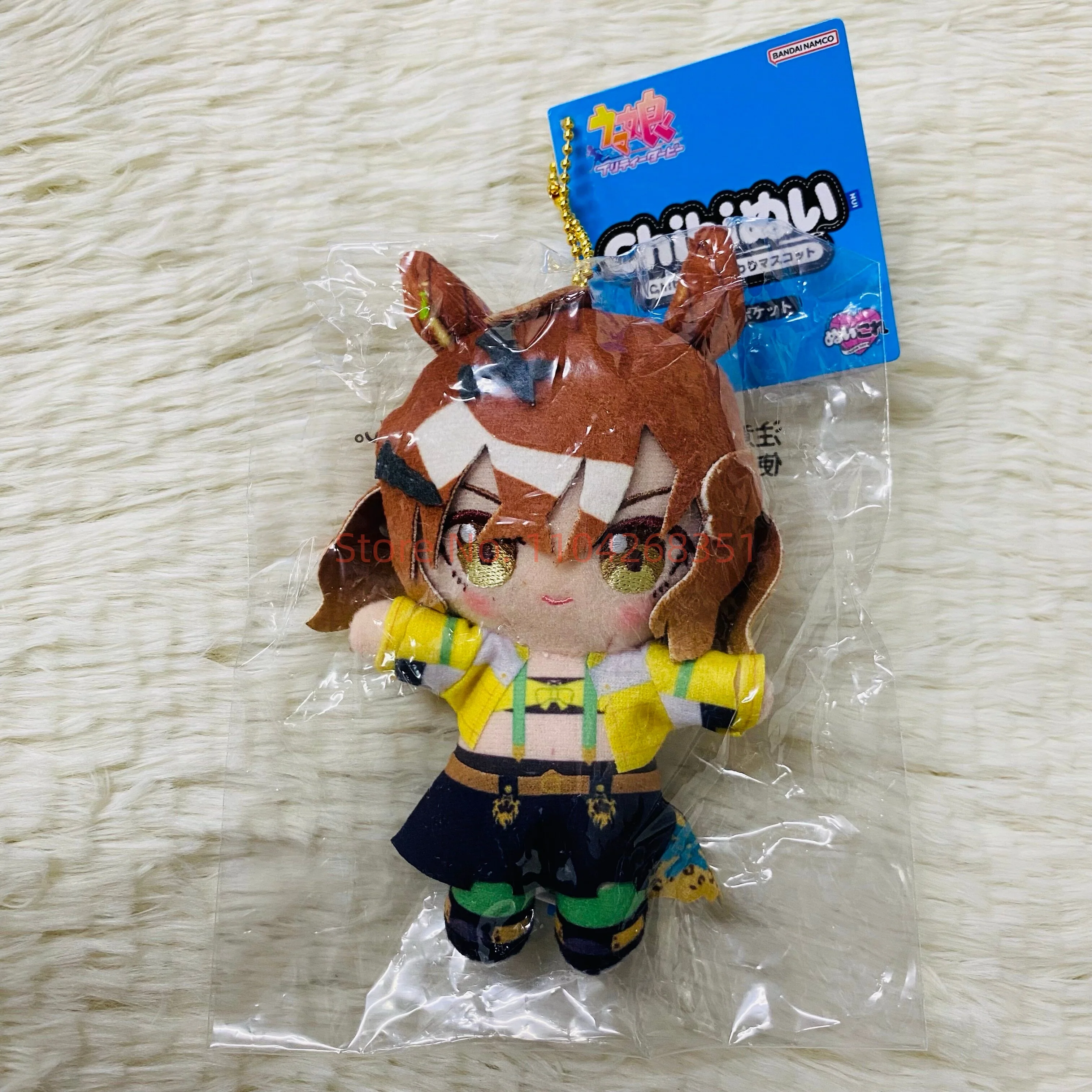 Оригинальная коллекционная плюшевая кукла-подвеска BANDAI Umamusume Oguri Cap Tamamo Cross, 10 см, милая аниме-фигурка, игрушка-подарок (art.: 3920da554f580) - 3920da554f580