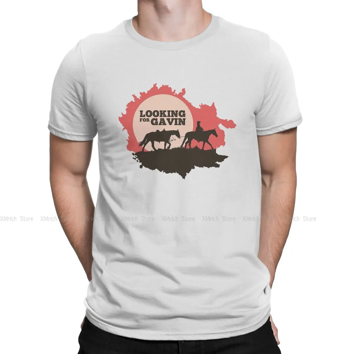 

Red Dead Redemption Men's TShirt Cowboy Distinctive T Shirt Harajuku Streetwear Hipster