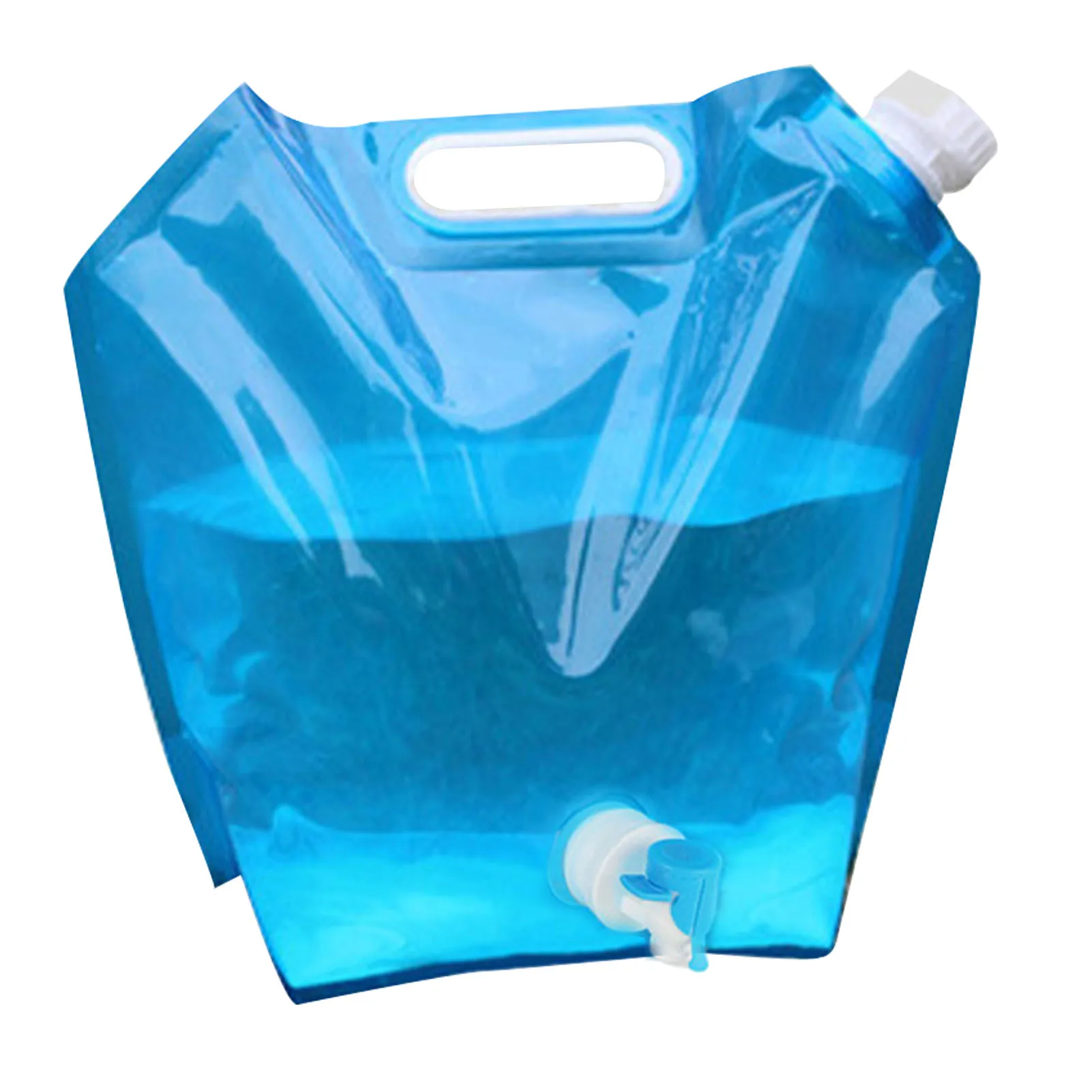 

Outdoor Water Storage Bag Portable & Folding Water Bag For Outdoor Use Water Container With Handle For Outdoor Dining