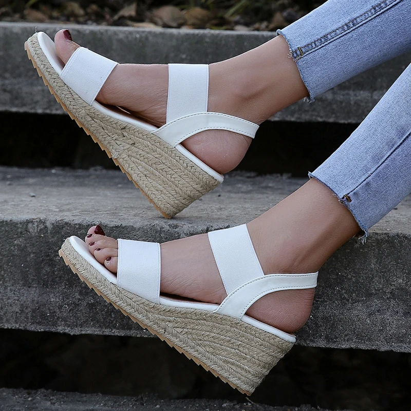 

Women Sandals Summer Sandals Multi Color Platform Sandals Wedges Heel Casual Beach Shoes Dropshipping Sandalias Mujer