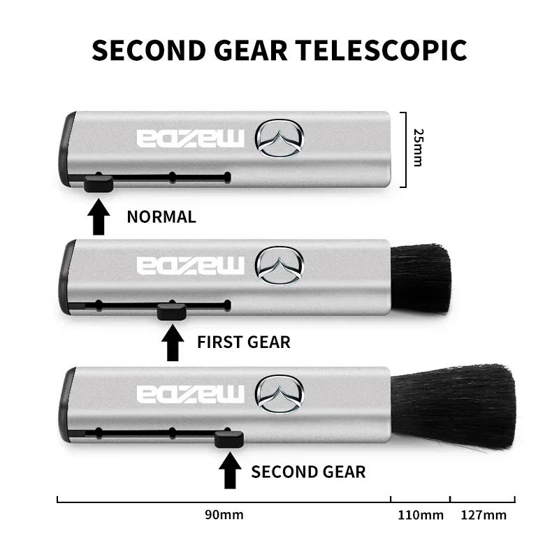 Мягкая щетка для очистки автомобилей средство удаления пыли с воздуховыпускного