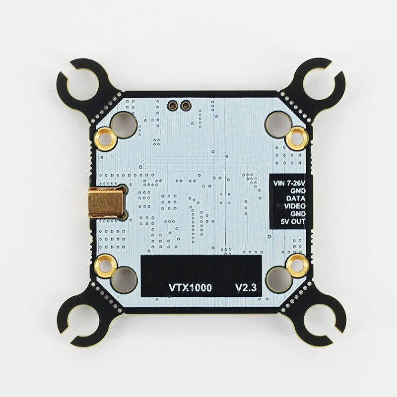 5 8G 1000Mw 48CH VTX комплект входное напряжение 7-26V мощность передачи 25/200/400/1000Mw для