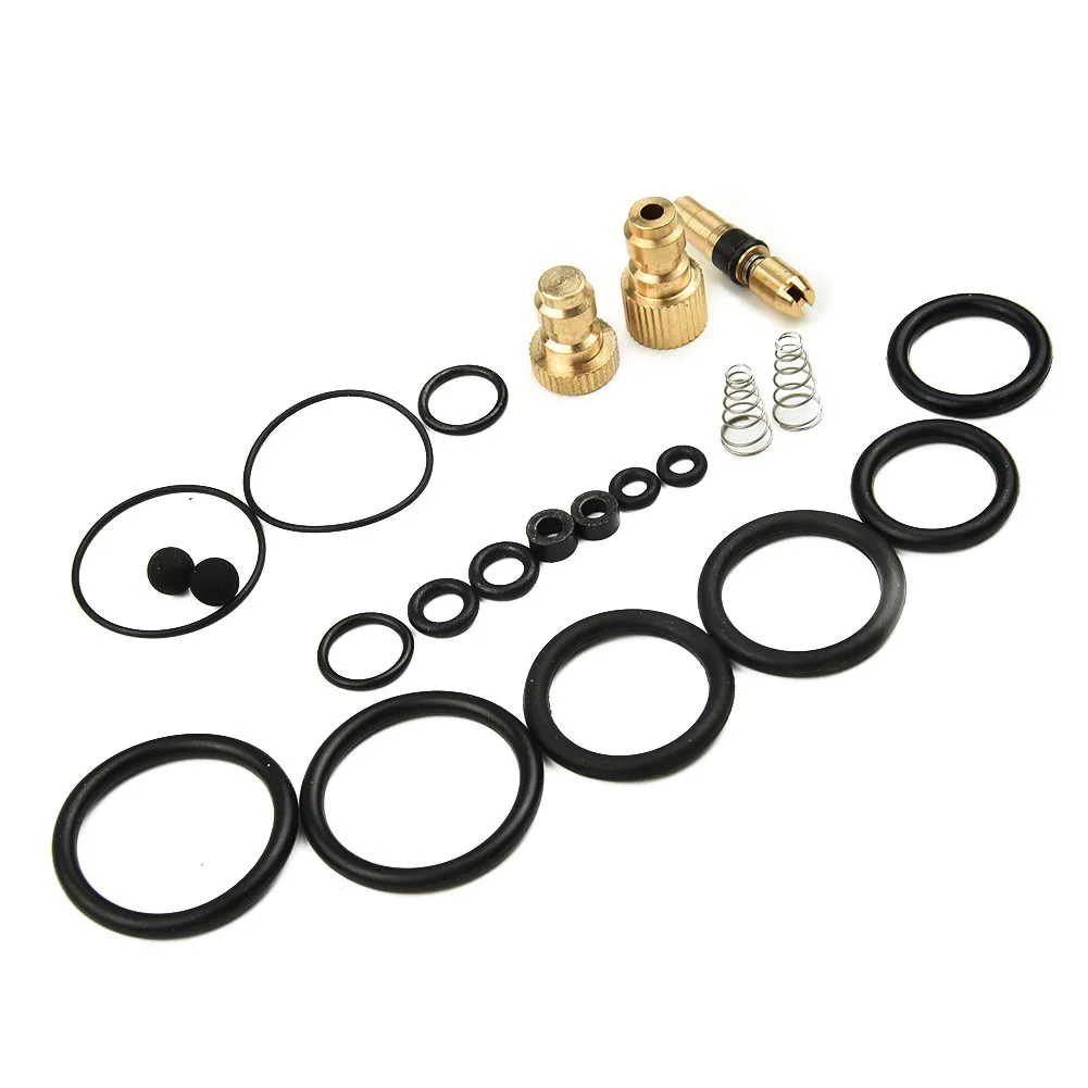 

PCP Pump O-ring Spare Kit 20pcs High Pressure Air Pump Accessories Kits 30mpa / 300bar / 4500psi NBR Copper Sealing O-Ring