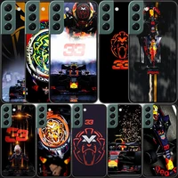 f1 racer 33 number phone for samsung galaxy s20 fe s21 plus s22 ultra case s10 lite s9 s8 s7 edge f52 f62 cover silicone soft
