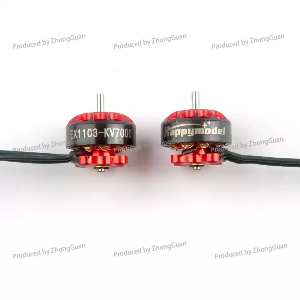 Фото Бесщеточный двигатель для EX1103-11000KV 1-2S с креплением Bassline Mobula8 Cross Rack №5
