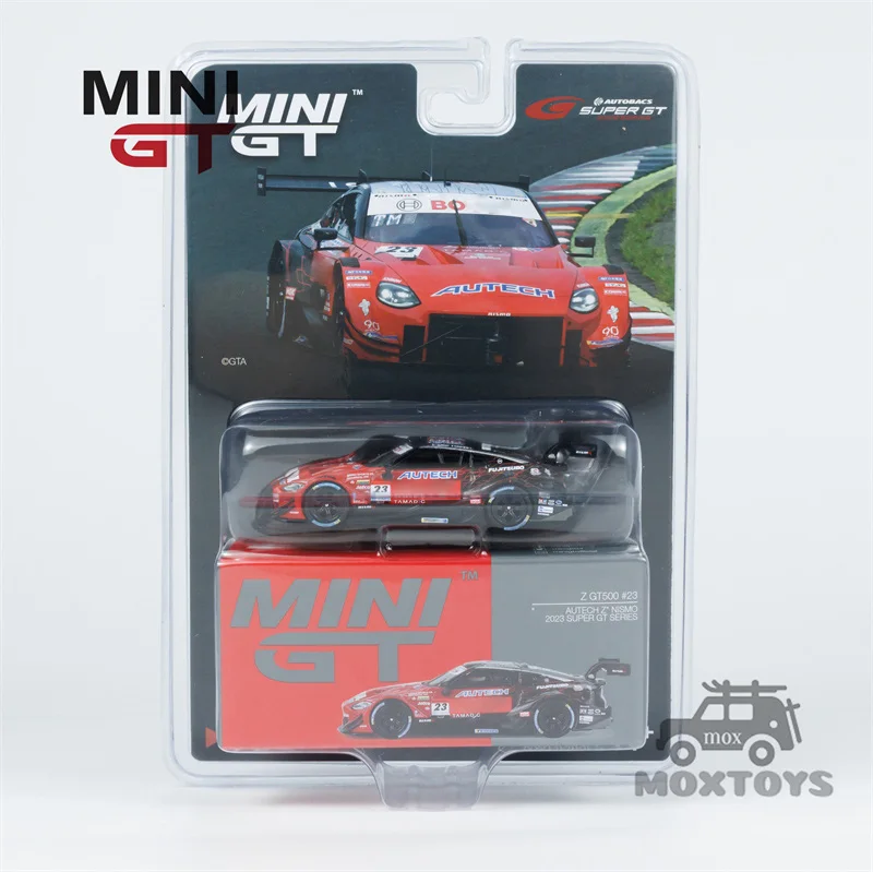 MINI GT 1:64 Z GT500 # Литая под давлением модель автомобиля NISMO 23&quot AUTECH Z&quot 2023 с левым