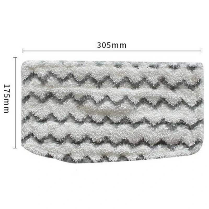 6 шт. тряпочка для паровой швабры тряпка чистки коврик моющиеся аксессуары