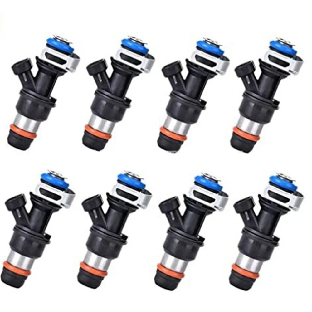 

8 PCS Upgrade Fuel Injectors For 99-07 Chevy Silverado GMC 4.8 5.3 6.0L 25317628