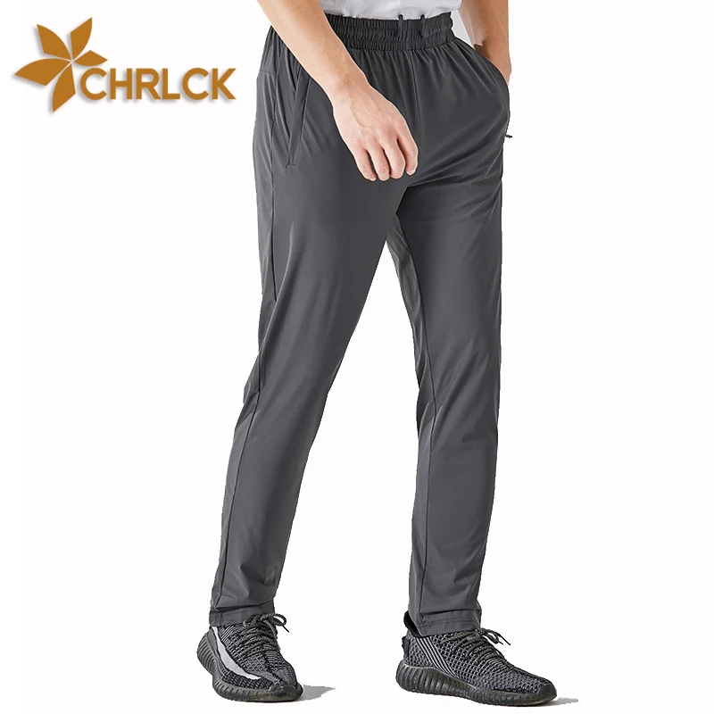 

CHRLCK Men's Breathable Trekking Hiking Pants Summer Quick Dry Camping Climbing Fishing Sport Outdoor Trousers Men Plus Size