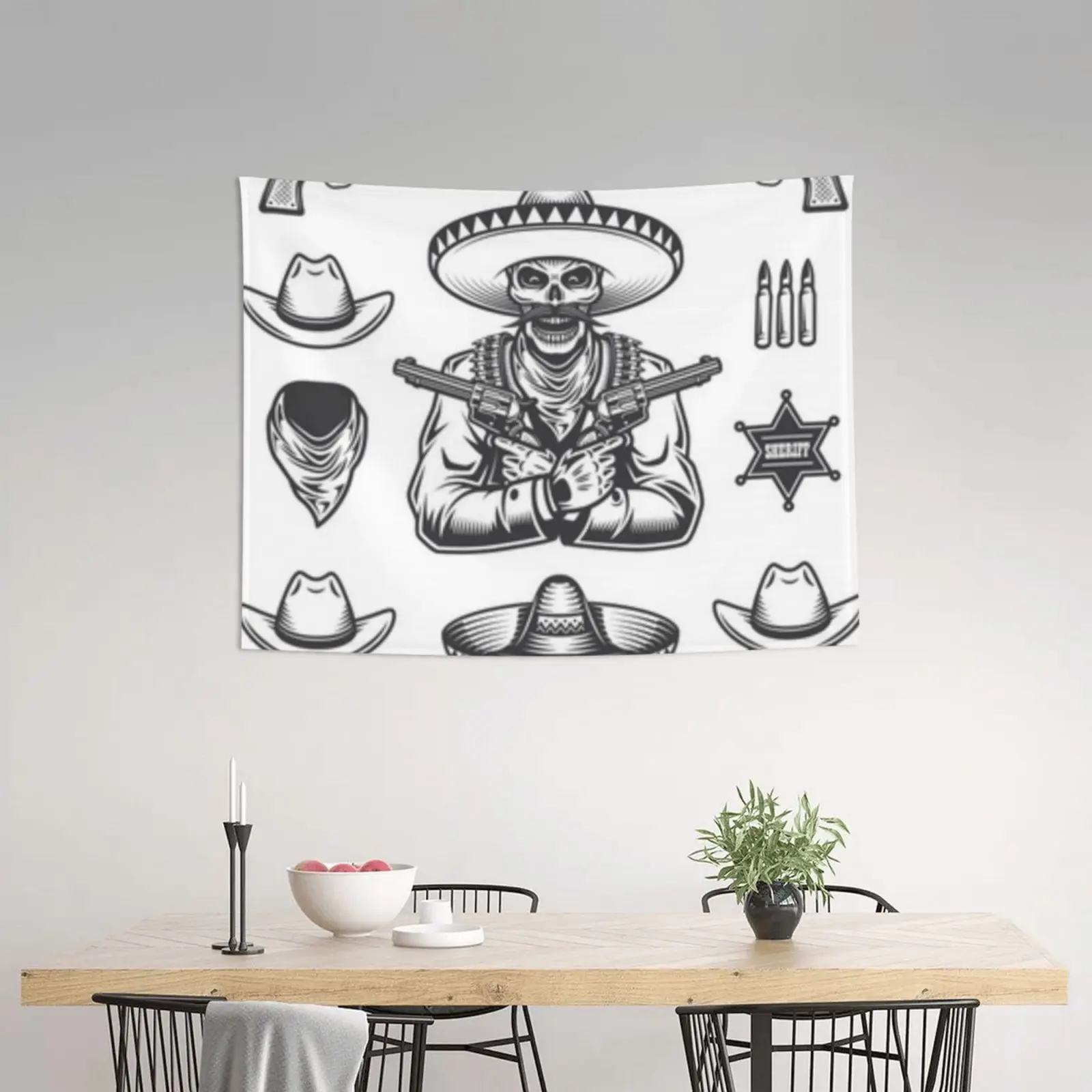

Skull Tapestry Aesthetic Trippy Tapestry Wall Hanging Room Decor Hippie Wall Tapestry Wall Decorations for Bedroom Aesthetic