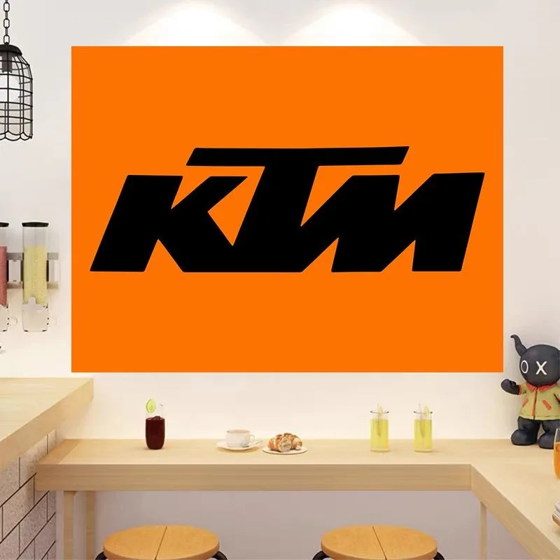 Флаг для мотоциклов KTM Duke ADV SW RC 125 200 390 690 790 990 1190 R, классический баннер из полиэстера с печатью, фоновая ткань (art.: 3920d8779b5ee) - 3920d8779b5ee