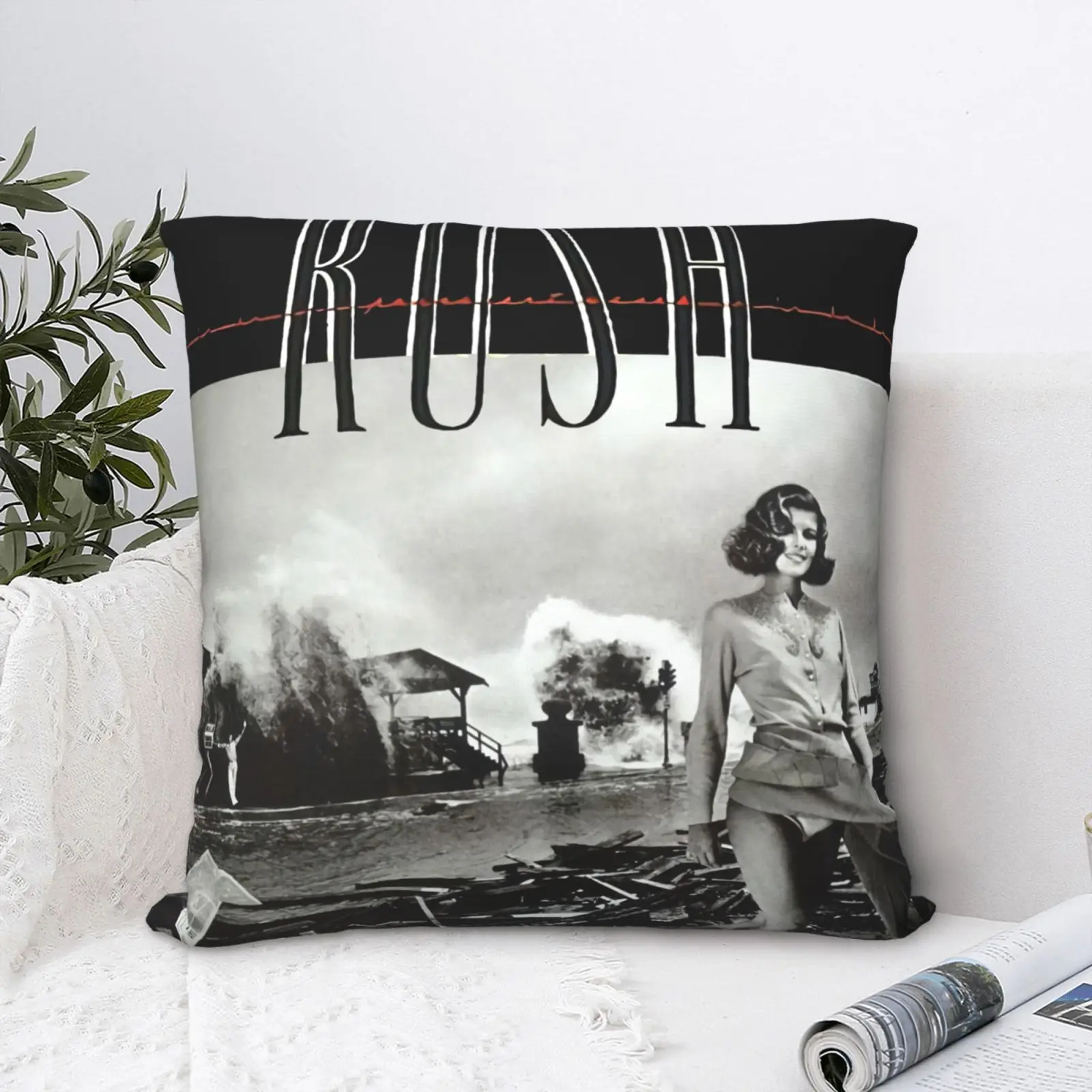 Брош перманентные волны официальная группа Merch Подушка Чехол Диван Декоративные