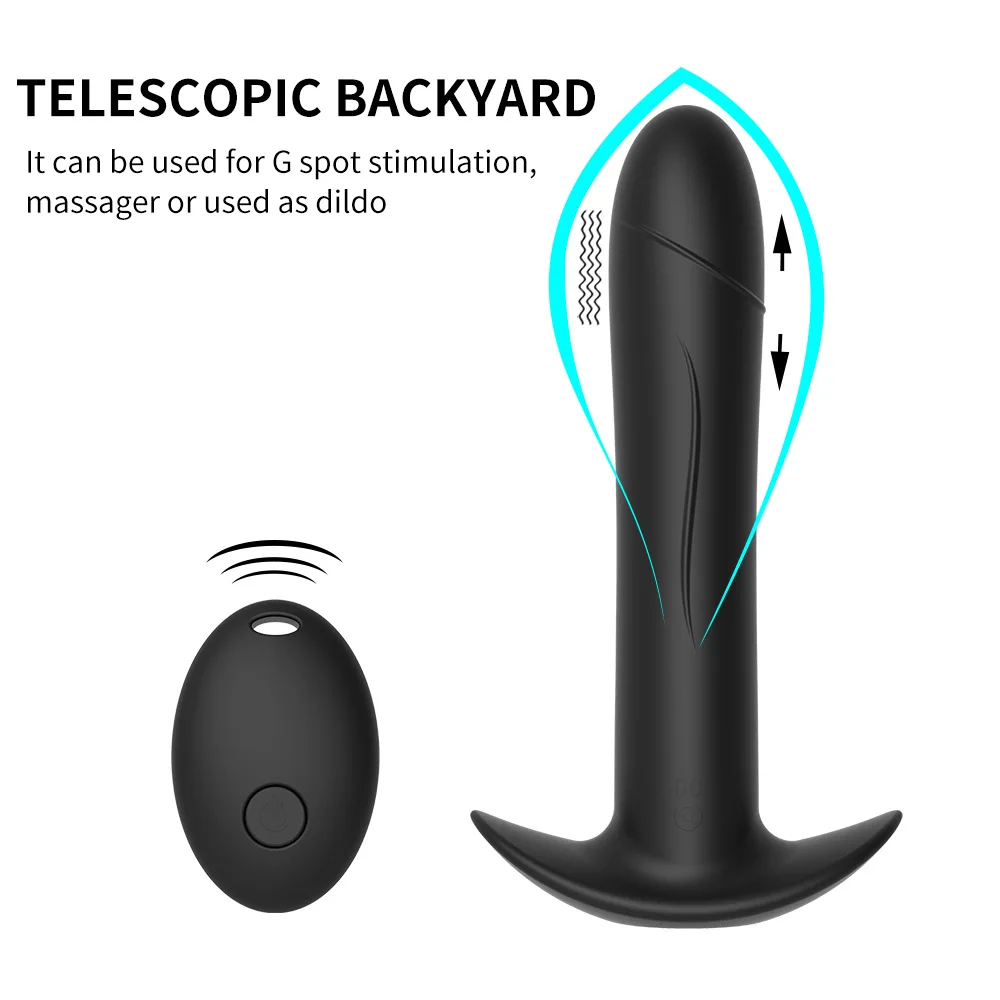 

100% Remote Control Safe Silicone Dildo Anal Plug, Butt Plug Unisex Sexy Plug 3 Different Sizes Of Adult Sex Toys For Men/women