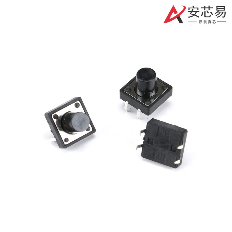 Нажмите на переключатель 12*12*4 3/5/6/7/7/5/8-10/11/12/13/14/15 мм DIP