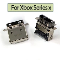 new 2pcs hdmi compatible port connector game console replacement accessories for microsoft x box series x
