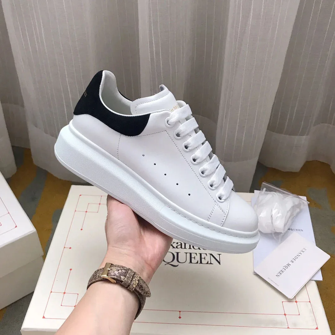 

Кроссовки Mcqueen женские/мужские массивные, теннисные туфли белого цвета, экспозиция, роскошный дизайн