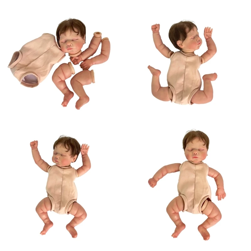 19-дюймовые комплекты кукол Life Like DIY имитация игрушки Reborns для взрослых и детей