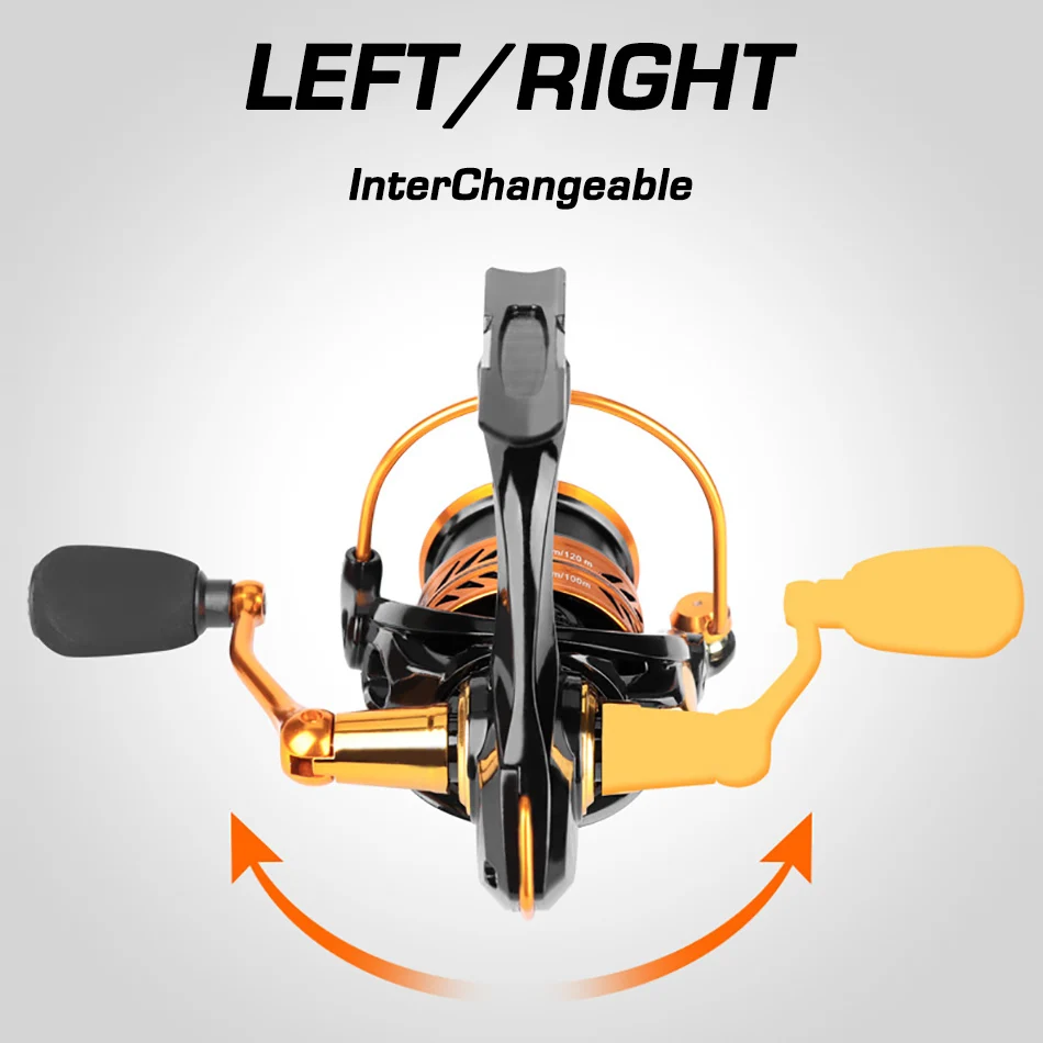 Катушка для спиннинга ловли карпа 8 + 1 шарикоподшипников |