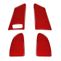 fit for volvo v60 s60 4pcs car lhd rhd windows control panel trim red auto interior window lifting button cover sticker parts