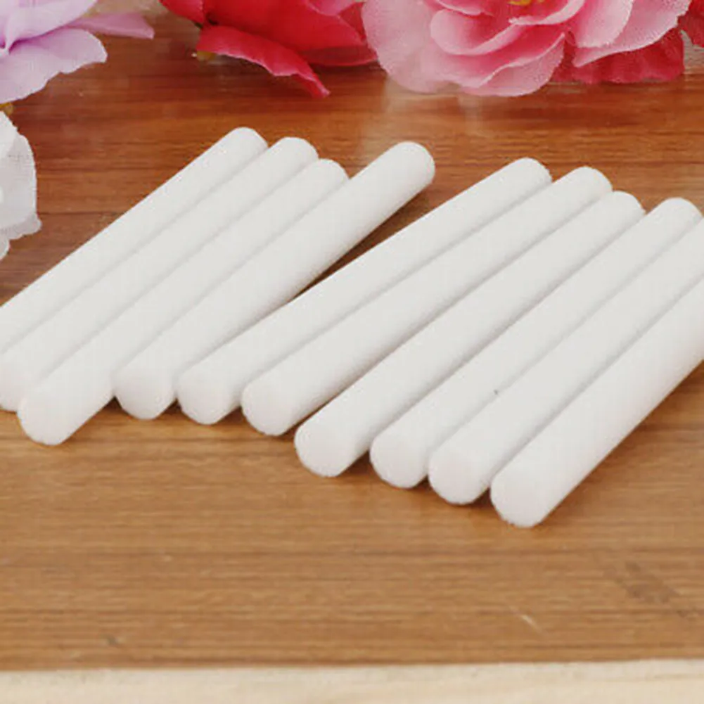 

50pcs Universal Car Humidifier Cotton Stick Swab Scent Sponges Refill Sticks Filter Freshener Vent Aroma Oil Diffuser Sponges