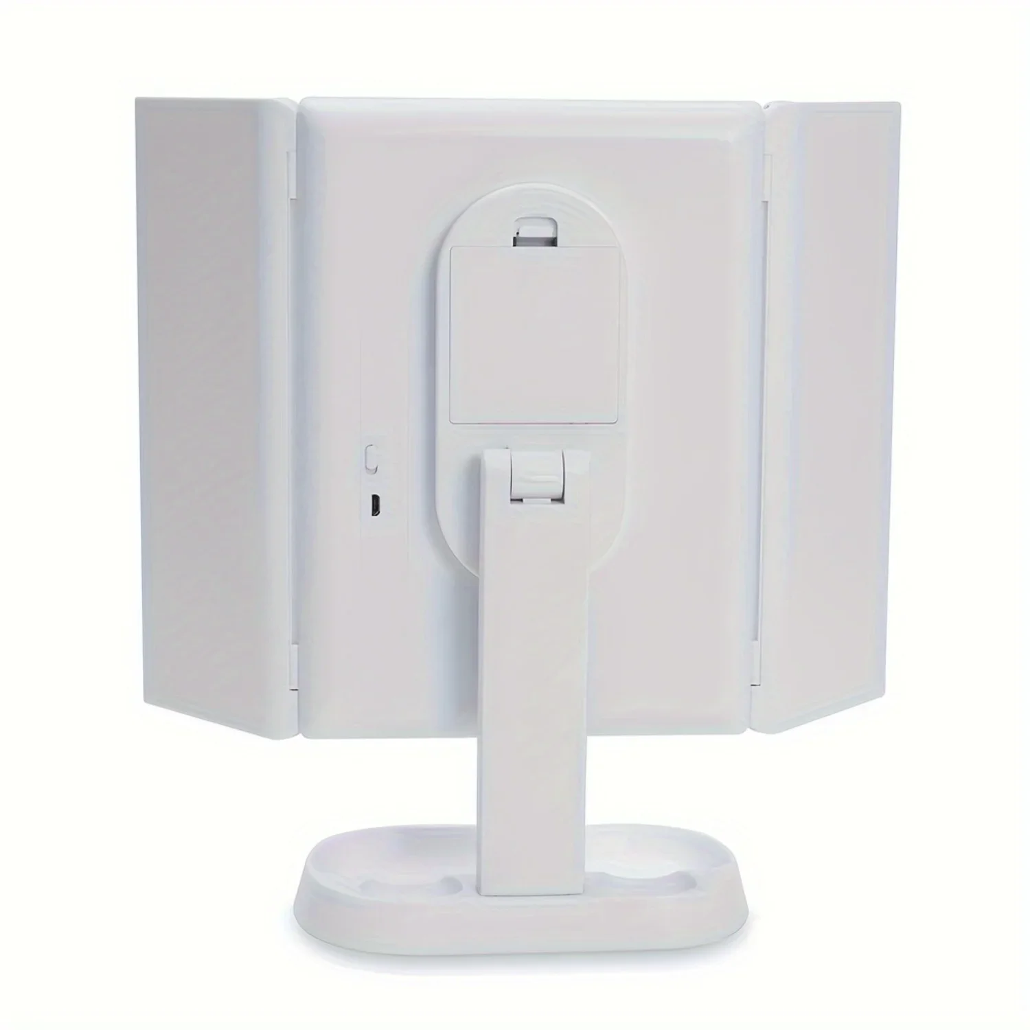 Зеркало для макияжа с регулируемой яркостью и 3-кратным увеличением портативное