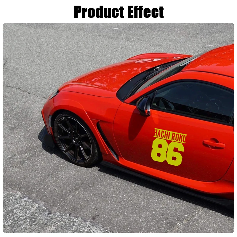 Hachiroku 86 автомобильная наклейка на дверь автомобиля кузов спортивная гоночная
