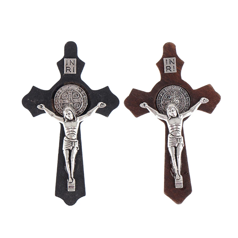 

Jesus Cristo Cross Christian Wood Cross DIY Necklace Jewelry Cross Ornaments