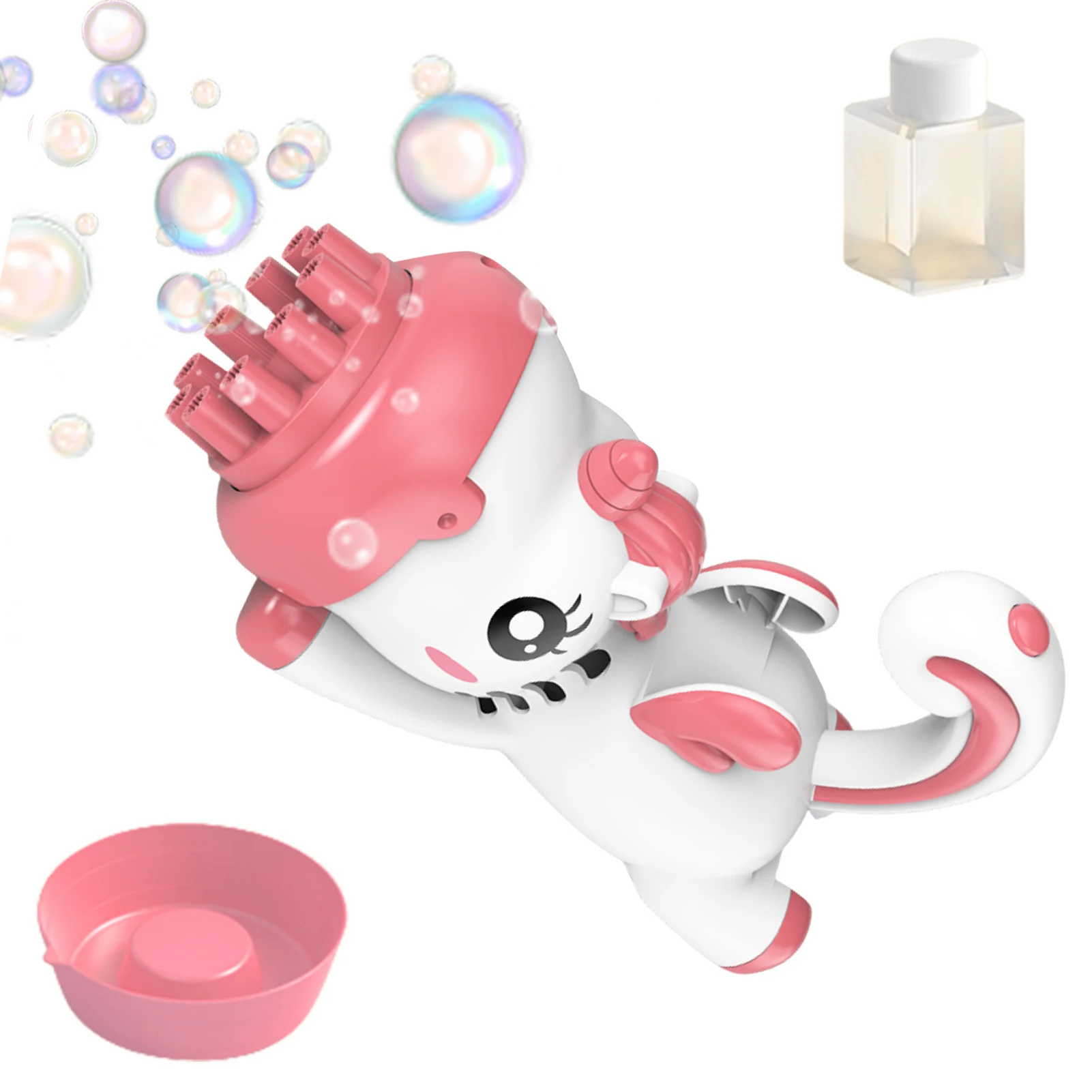 

10-Holes Automatic Gatlin Bubble Guns For Kids Electric Bubble Machine For Outdoor Summer Children Toys Boys Girls Birthday