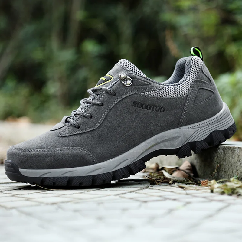 

2022 Four Seasons New Outdoor Men's Shoes Mountaineering Shoes Large Size Lace-Up Casual Shoes Sports Trendy Shoes