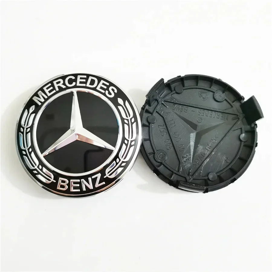 

4 шт., 75 мм, центральные колпаки для автомобильных колес, колпаки ступиц для Mercedes Benz W204 205 A B C E S CLA CLK ML GLK GLA GLB GLC CLAS, аксессуары