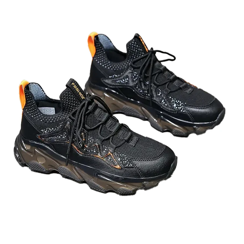 

Benboy New Style Men Shoes Breathable Lightweight Outdoor Walking Sport Shoes For Male Lace-Up Casual Running Sneakers Footwear