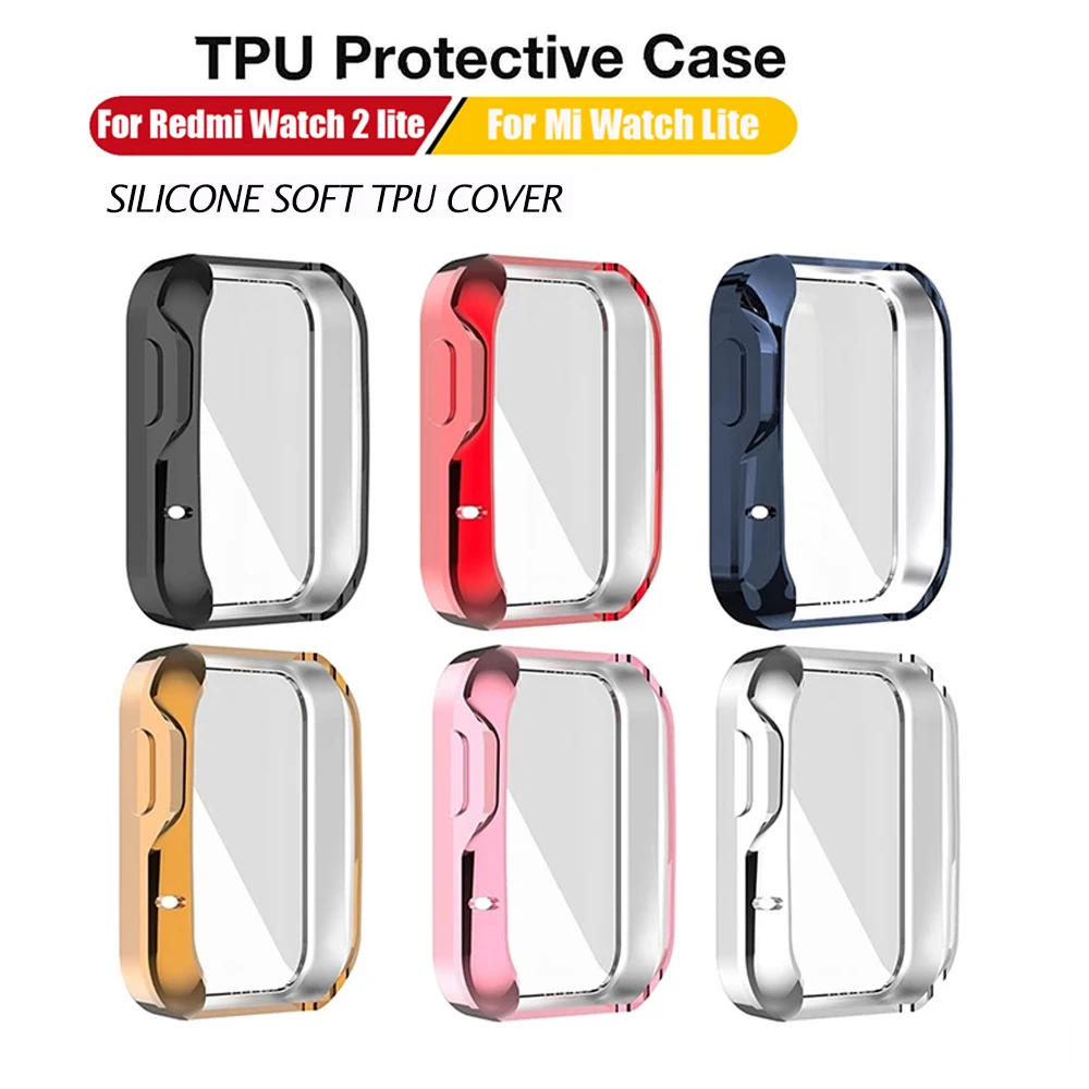 Replacement Strap For Mi Watch Lite Silicone Watchbands Watch Strap For Redmi Watch 2 Lite Strap Correa Bracelet With Case