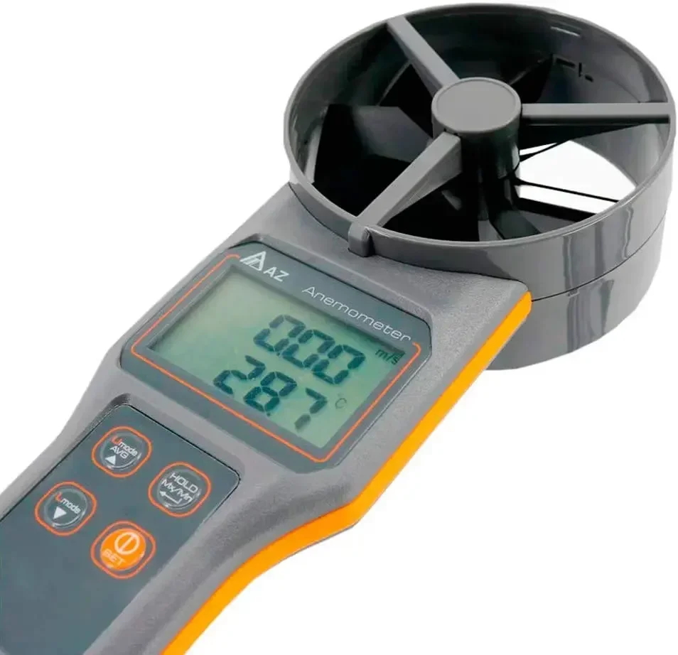 Многофункциональный измеритель воздушного потока AZ8919 скорости ветра