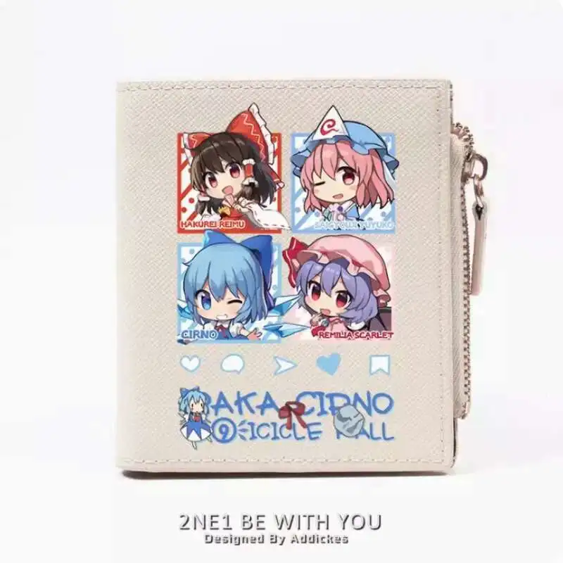 Touhou Project Hakurei Reimu Cirno аниме модный кошелек из искусственной кожи кошелек для карт монета на молнии сумка для денег косплей подарок B536 аниме (art.: 3920ce7aebe72) - 3920ce7aebe72