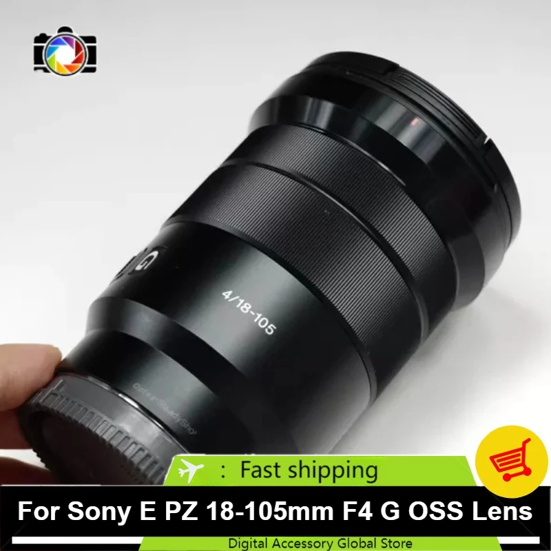 Фото 95% новый оригинальный объектив Sony E PZ 18-105mm F4 G OSS для Alpha a6400, a6700, ZV-E10, APS-C, видео-зум-объектив №1