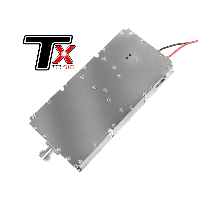 

100W 5.2G/5.8G Strong Power Anti Drone Module Analog Signals UAV Countermeasure Nickel Plating Advanced Power Amplifier