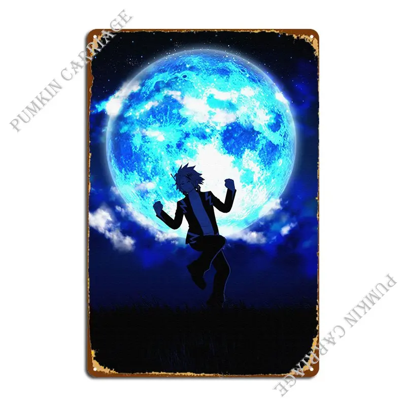 

Denki Kaminari Metal Signs Club Plaques Home Create Tin Sign Poster