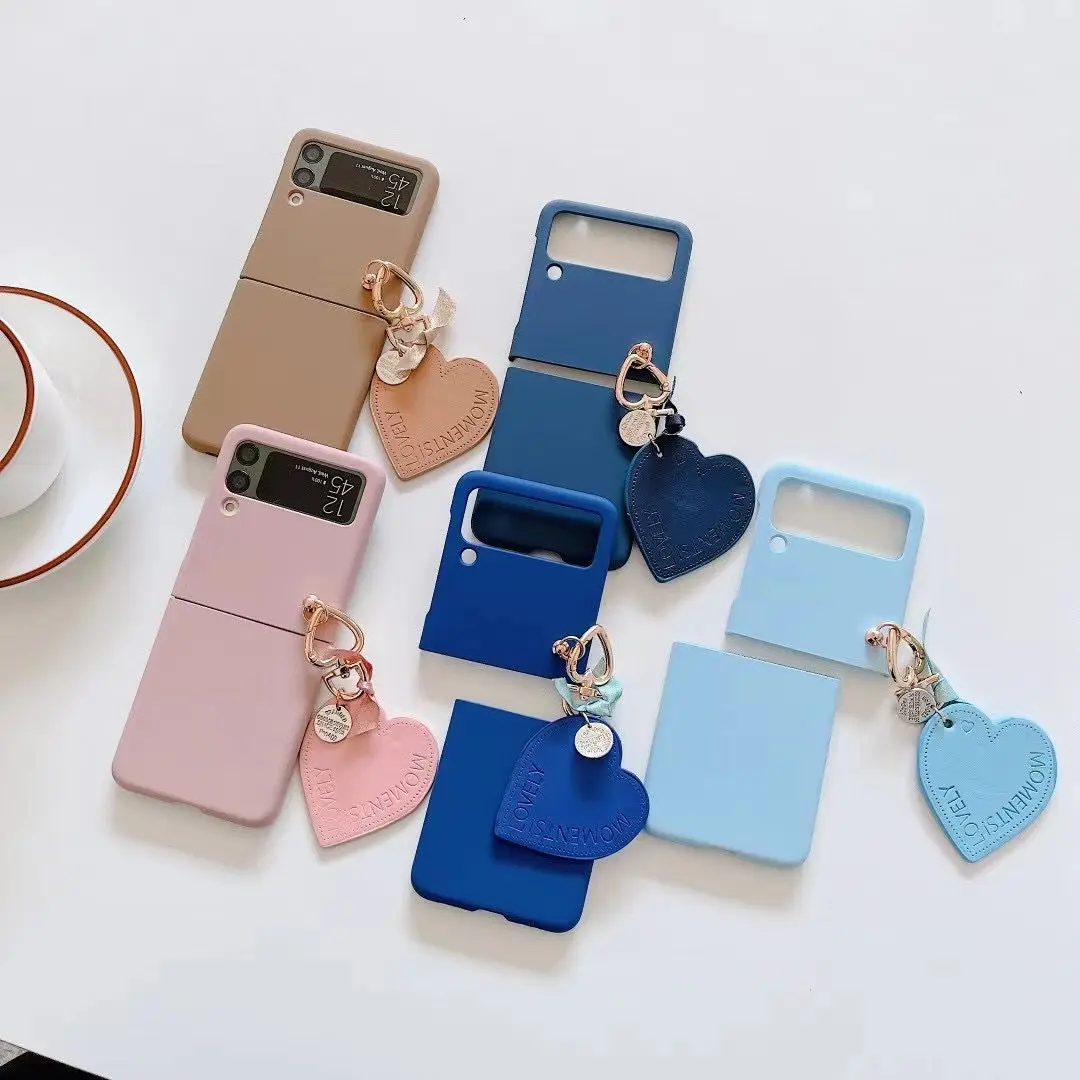 

Samsung Galaxy Z Flip3 Mobile Phone Shell Love Pendant Women's Suitable Protective Sleeve Hard Shell
