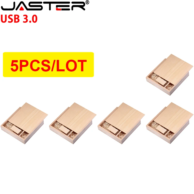 

Фотоальбом с бесплатным логотипом на заказ, USB 3,0, 64 ГБ, 16 ГБ, 5 шт./лот