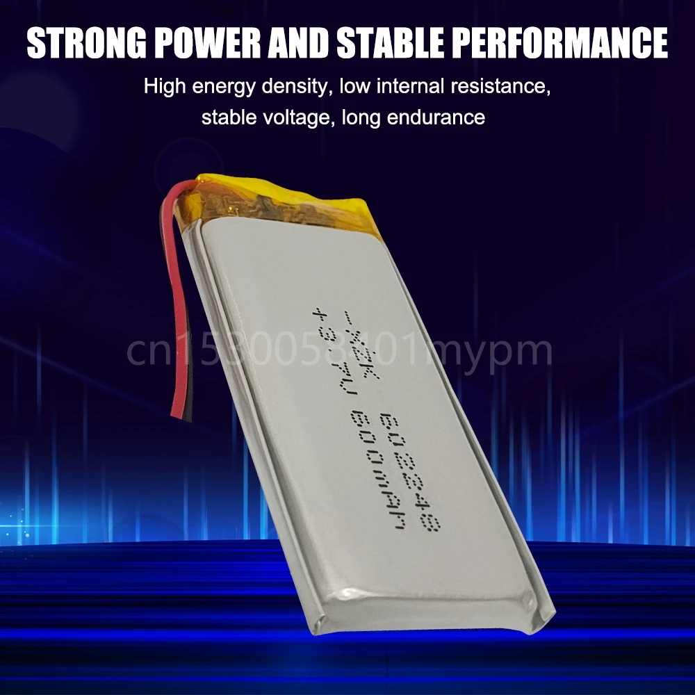Фото 602248 600mAh 3,7 V LiPo литиевая полимерная аккумуляторная батарея для MP3 MP4 GPS PSP Bluetooth наушников №4