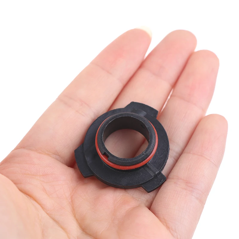 2pcs LED Headlight Bulb Base Adapter Socket Holder HB4/HB3/H11/H7/H4/H3/H1 Easy PVC LED Compatible Headlight