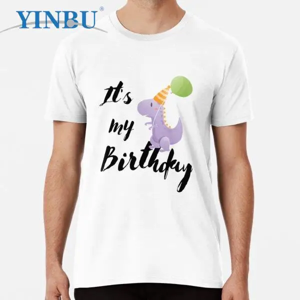 

It s my birthday 2023 print t shirts High quality Graphic Tee
