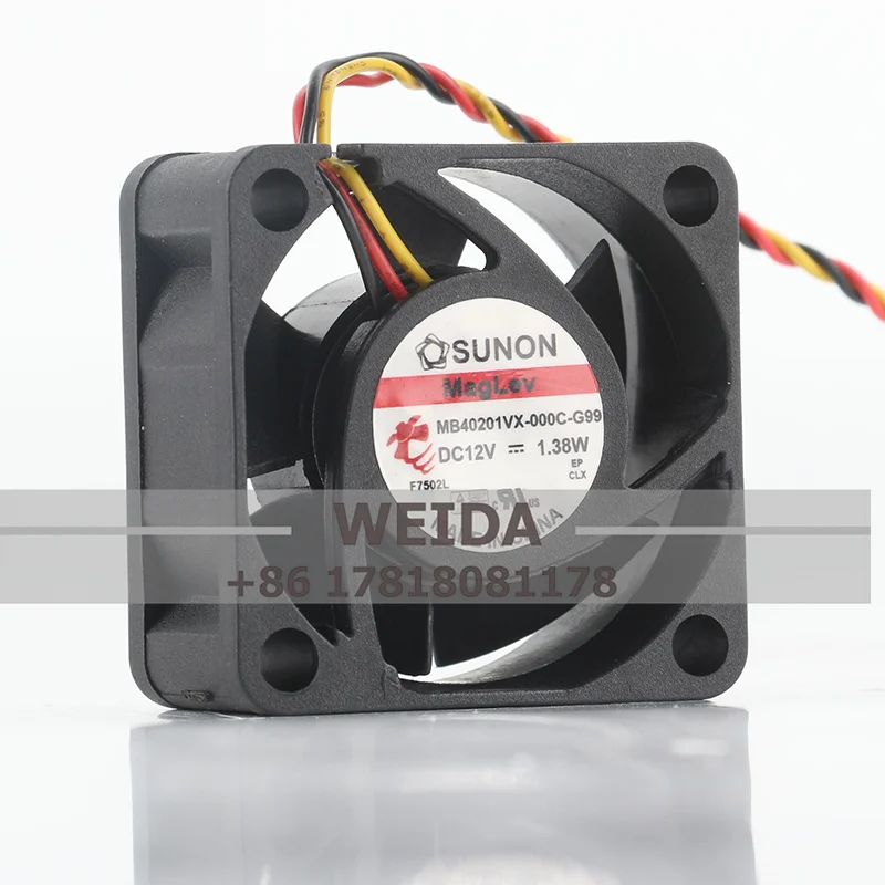 Новый SUNON MB40201VX-0000-G99/-000C-A99 40*40*20 мм 12 В постоянного тока 1 38 Вт 4020 дюйма 4 см